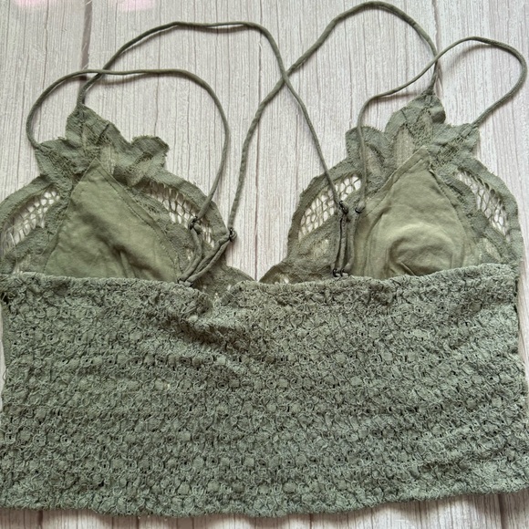 New Free People Intimately FP Adella Longline Bralette XL - Picture 3 of 3
